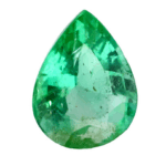 Natural Emerald, 1.44 Carat, Medium Deep Green, Type-III VS1 Clarity - Zambian Emeralds for Sale